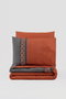 L'essentiel linge de maison Tamaya - Tile Red Juego de funda de edredón doble
